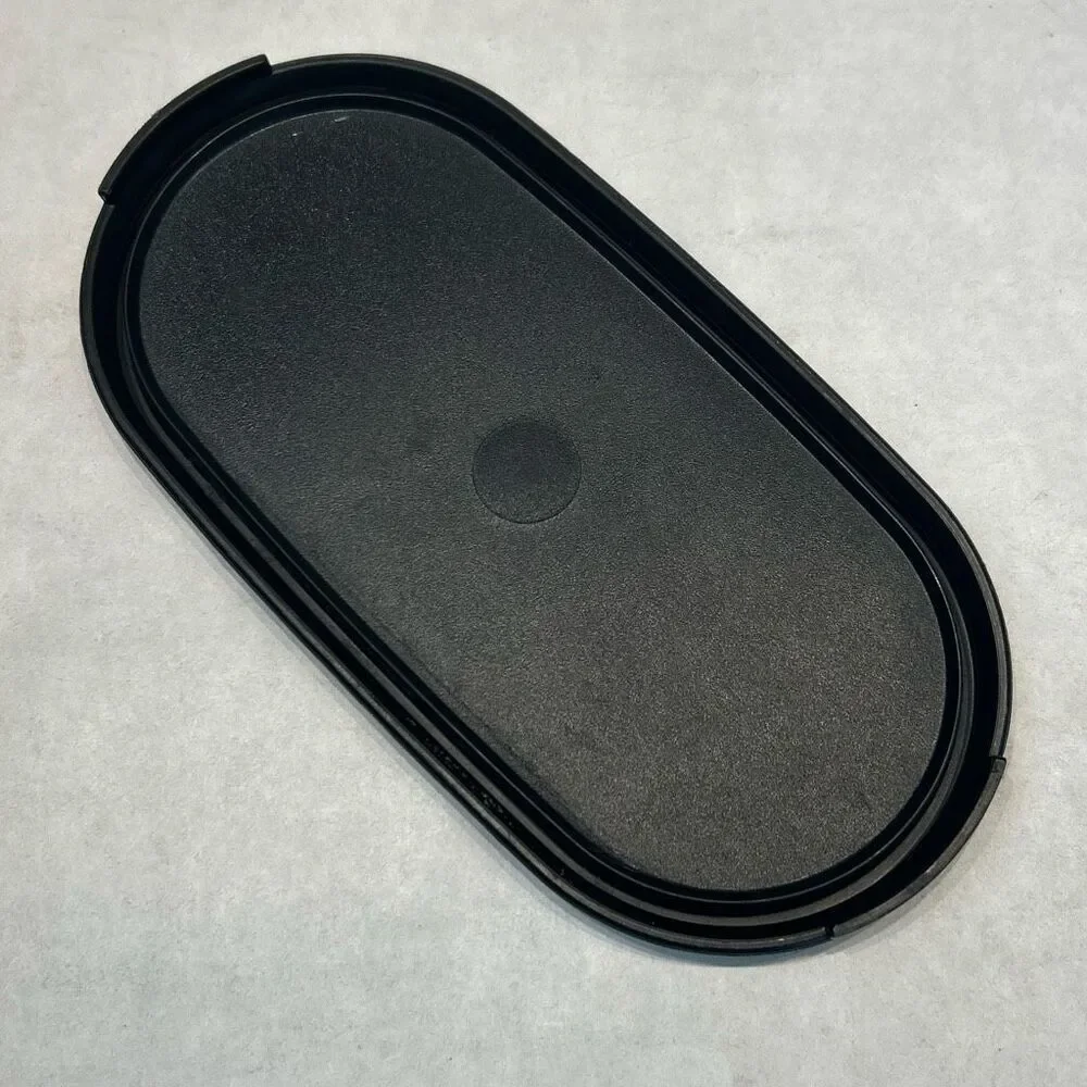 Tupperware Modular Mates Oval Seal Lid Black 1616-21 Replacement LID ONLY